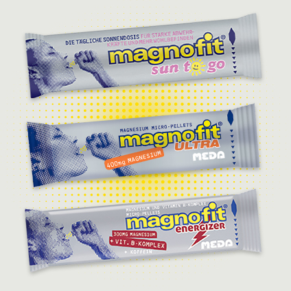 Magnofit SUN to GO Direktgranulat, Magnofit ULTRA Direktgranulat, Magnofit ENERGIZER Direktgranulat