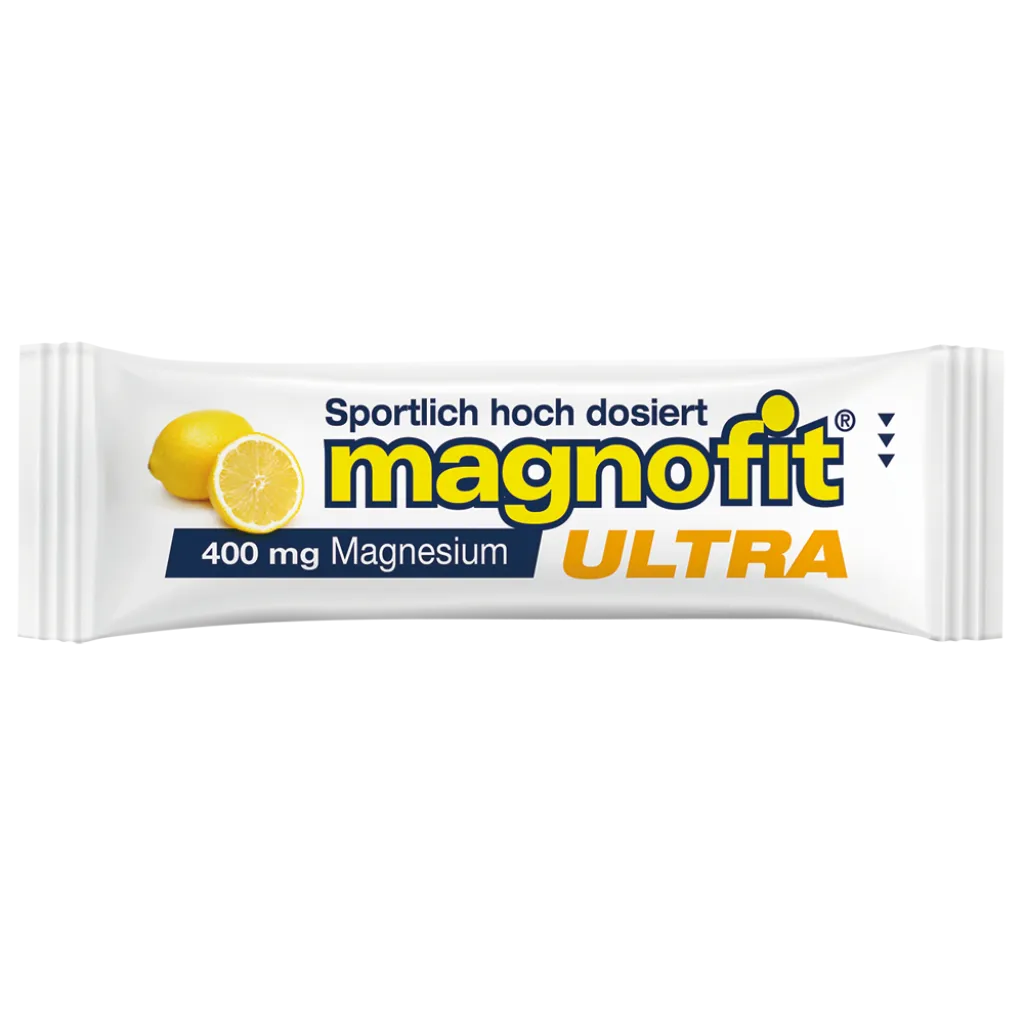 Magnofit® ULTRA - sportlich hoch dosierte Magnesium Sticks