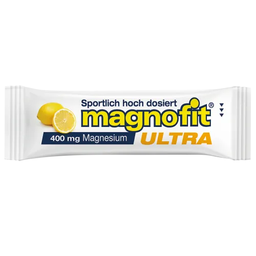 Magnofit® ULTRA - sportlich hoch dosierte Magnesium Sticks